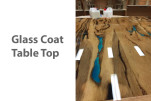 Glass Coat Table Top